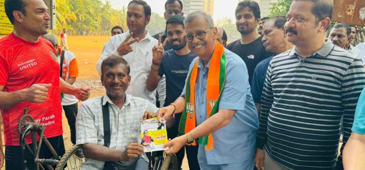 कुर्ला विधानसभेतील विविध ठिकाणी मॉर्निंग वॉकला येणाऱ्या नागरिकांशी साधला संवाद 
